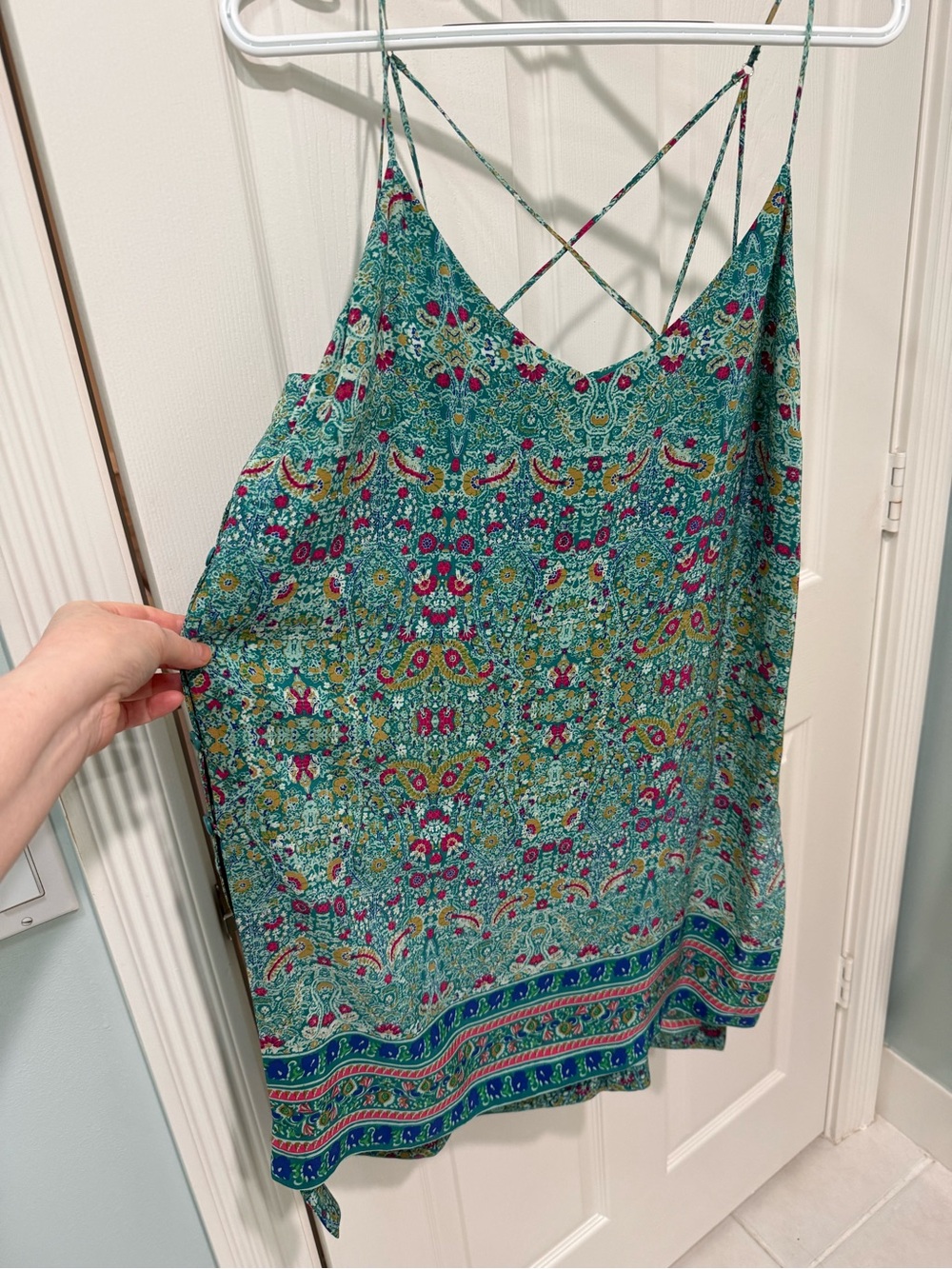NWT Anthropologie Maeve Strappy Tunic Camisole Tank Top 10 - Picture 5 of 9